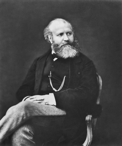 Charles-Francois Gounod (1818-93) Ende des 19. Jahrhunderts von French Photographer